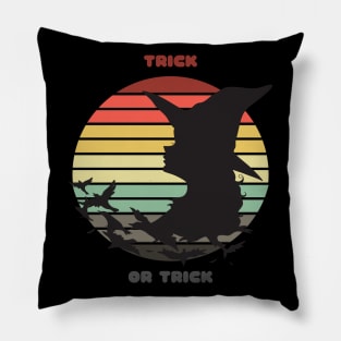 Sunset Witch /Trick or Trick Pillow