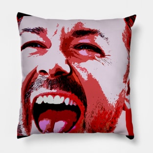 ricky gervais Pillow