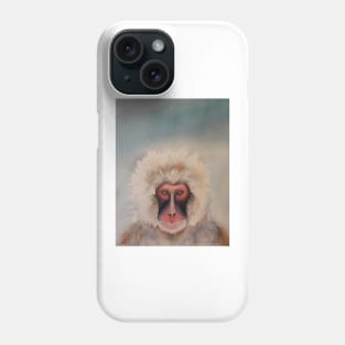 Snow Monkey Sees Your Soul Phone Case