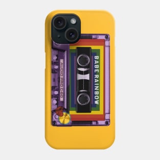 Babe Rainbow Cassette Phone Case