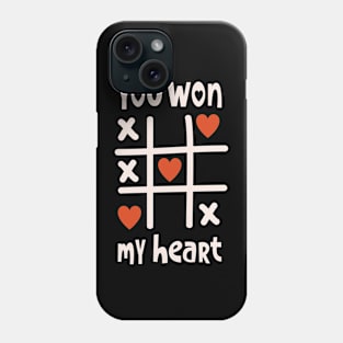 you won my heart Phone Case