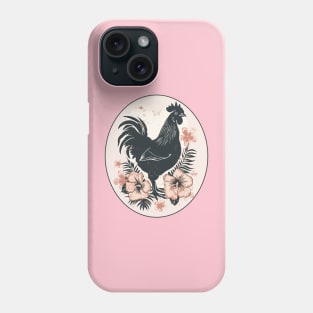 Cute Cottagecore  Chicken Mama Hen Farm Garden Adore Flower Chickens Phone Case