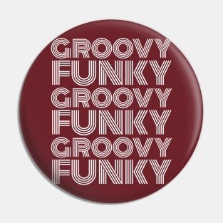 Groovy Funky Disco Pin