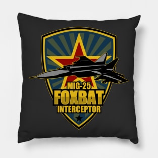 Mig-25 Foxbat Interceptor Pillow