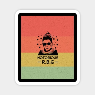 notorious rbg - rbg - ruth bader ginsburg - feminist - womens rights - notorious rbg - feminism - notorious - equal rights - social justice - ruth Magnet