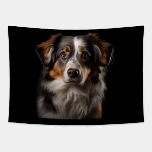 Sweet Australian Shepherd Gift For Dog Sports, Dog Lovers, Dog Owners Or For A Birthday Tapestry