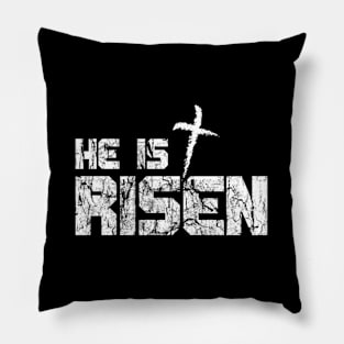 He Is Risen Pillow