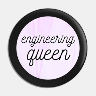 engineering queen purple Pin