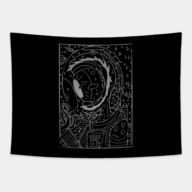 Giant Eye Alien Tapestry by BrokenGrin