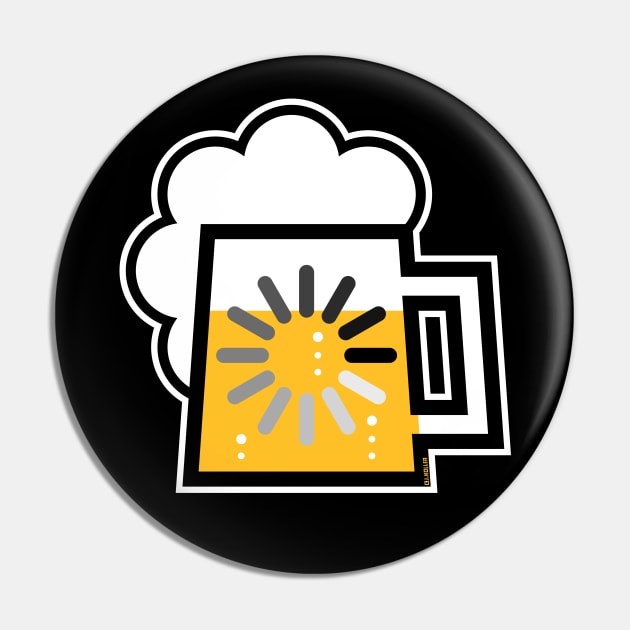 Beer Loading (Drinking In Progress / Icon / | ) Pin by MrFaulbaum