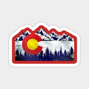 Colorado State Flag Magnet