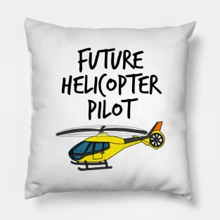 Future Helicopter Pilot Doodle Pillow