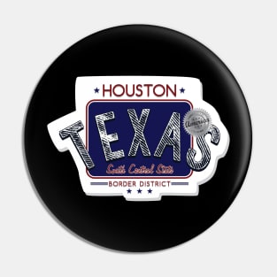 Houston - Texas Pin