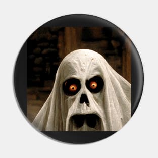 Christmas Ghost Pin