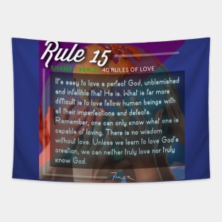 40 RULES OF LOVE - 15 Tapestry