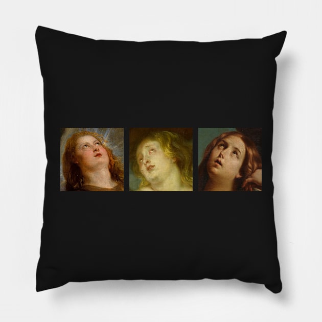 Roll Eyes - history art Pillow by ArtOfSilentium