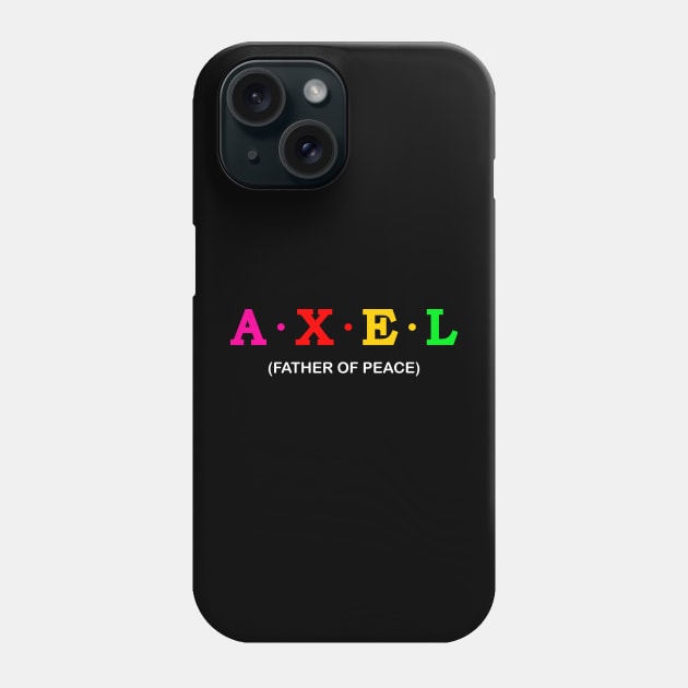 Axel - Father of peace. Phone Case by Koolstudio