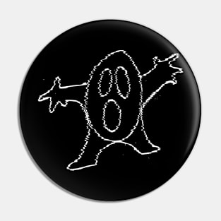 Ghostly distorted Pin