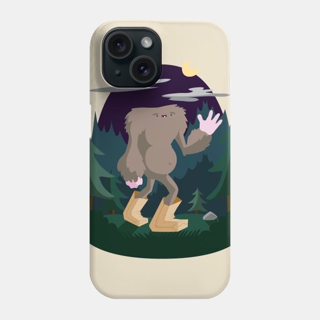 The Legendary Bagfoot Phone Case by Monkopotamus