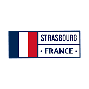 Strasbourg France Flag T-Shirt