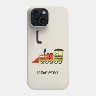 L is Locomotive Phone Case