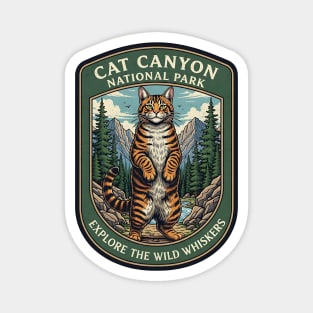 Cat Canyon National Park Design Magnet