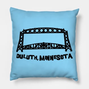 Duluth, MN Aerial Lift Bridge Pillow