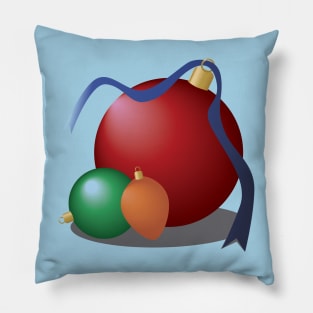 Holiday Ornaments Pillow