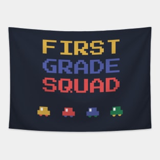 first grade squad Tapestry