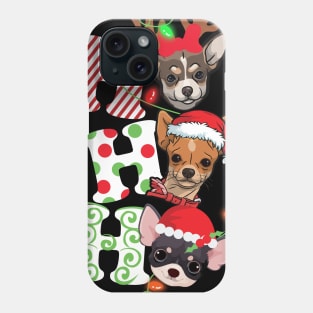 Ho Ho Ho Chihuahua Phone Case