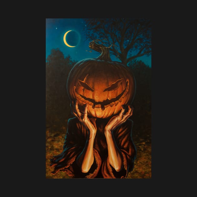 PumpkinHead by sandradeillustration