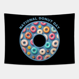 National Donut Day Tapestry