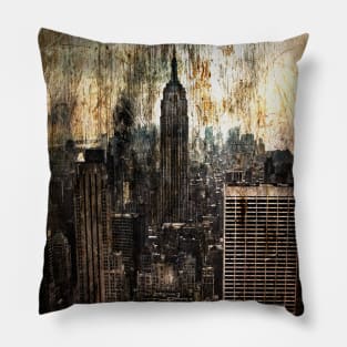 Empire State Building Pillow