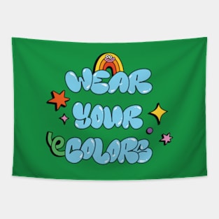 Wear Your Colors LGBT Tapestry