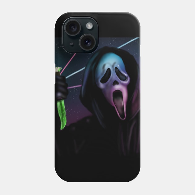 Space Ghost Phone Case by Kozna_art