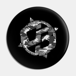 CB_graycamo Pin