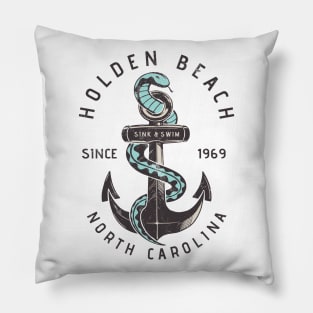 Sea Serpent Anchor Holden Beach, NC Pillow