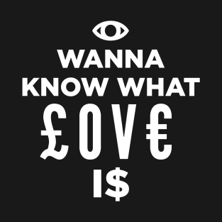 I Wanna Know What Love Is T-Shirt