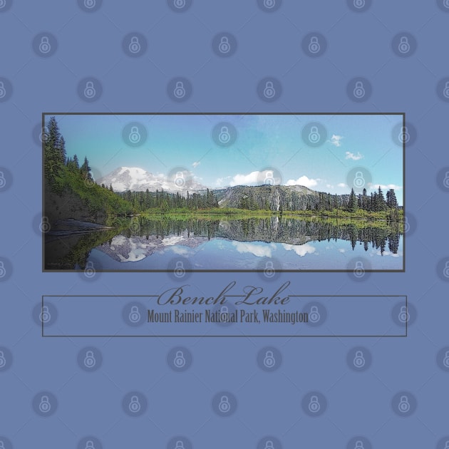 Bench Lake by kimberlyjtphotoart