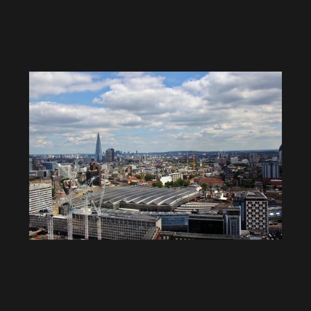 Waterloo Station and The Shard by gracethescene