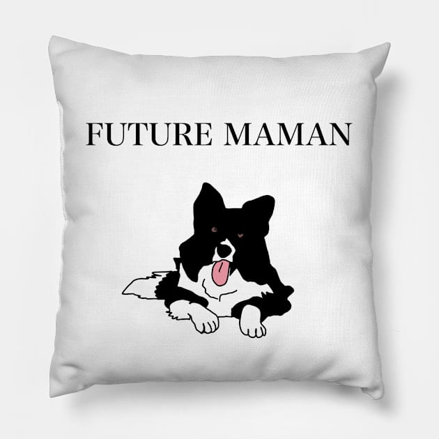 Future mother dog Pillow by Noamdelf06