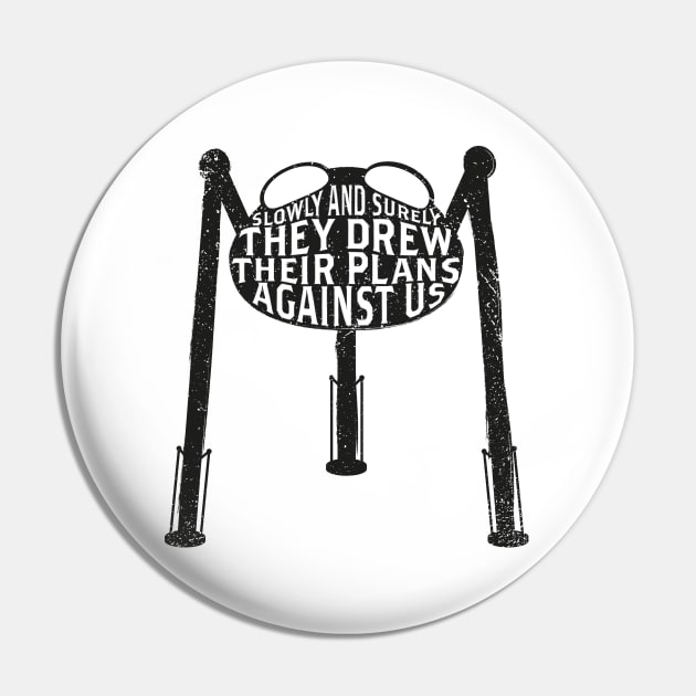 War of the Worlds Quote Pin by the50ftsnail