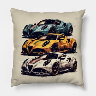 Alfa Romeo 4C Pillow