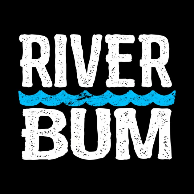 River Bum Floating Float Camping Vacation Rat by SnugFarm