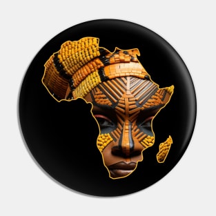 Mother Africa Pin