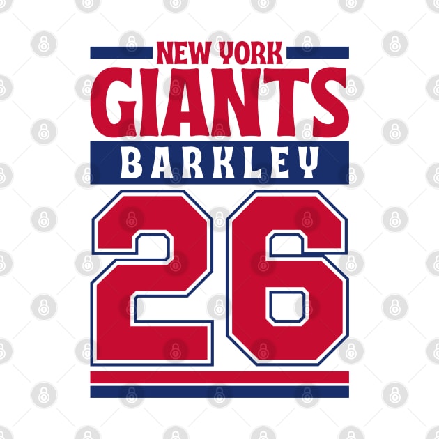 New York Giants Barkley 26 Edition 3 by Astronaut.co