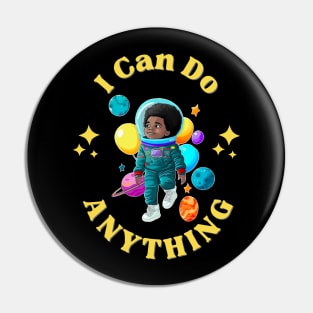 Positive Affirmations for African American Boys Pin