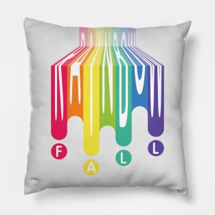 Rainbow Fall Pillow