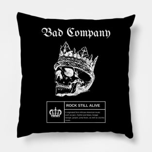 King Vintage Bad Company Pillow