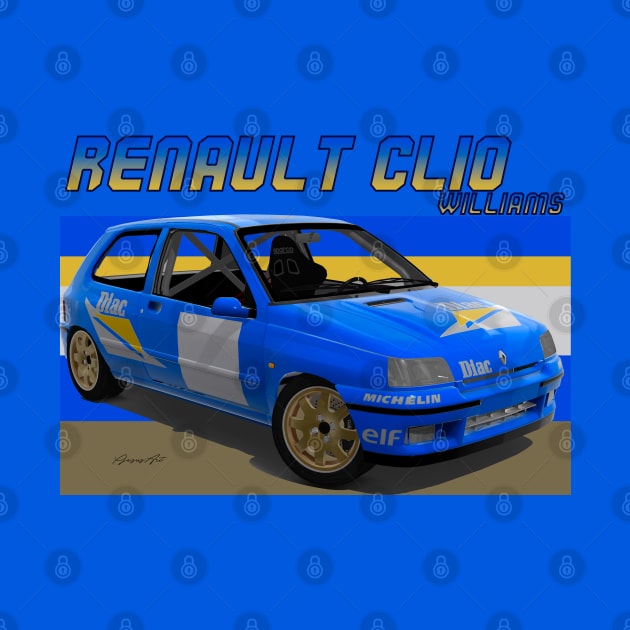 Renault Clio Williams by PjesusArt